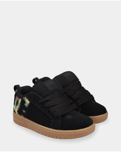 DC Shoes - Boys 4 to 16 Court Graffik Skate Shoes