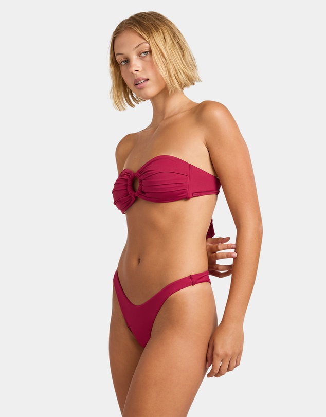 Roxy - Womens Beach Classics High Leg Cheeky Bikini Bottom
