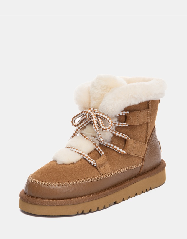 EVERAU - Australian Shepherd Ugg Elvora Cow Suede Upper UGG Boots