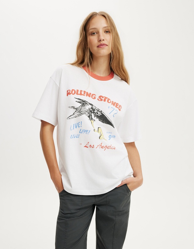 Cotton On - The Lcn Music Boxy Graphic Tee