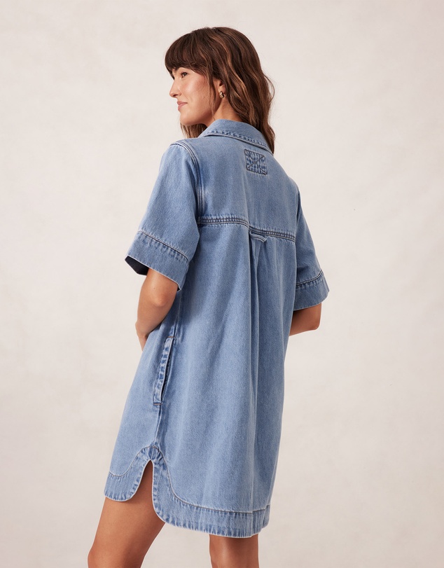 Ceres Life - Sammy Denim Shirt Dress