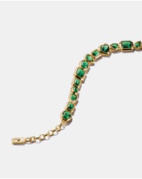 THOMAS SABO - THOMAS SABO Elyndra Bracelet with Green Stones