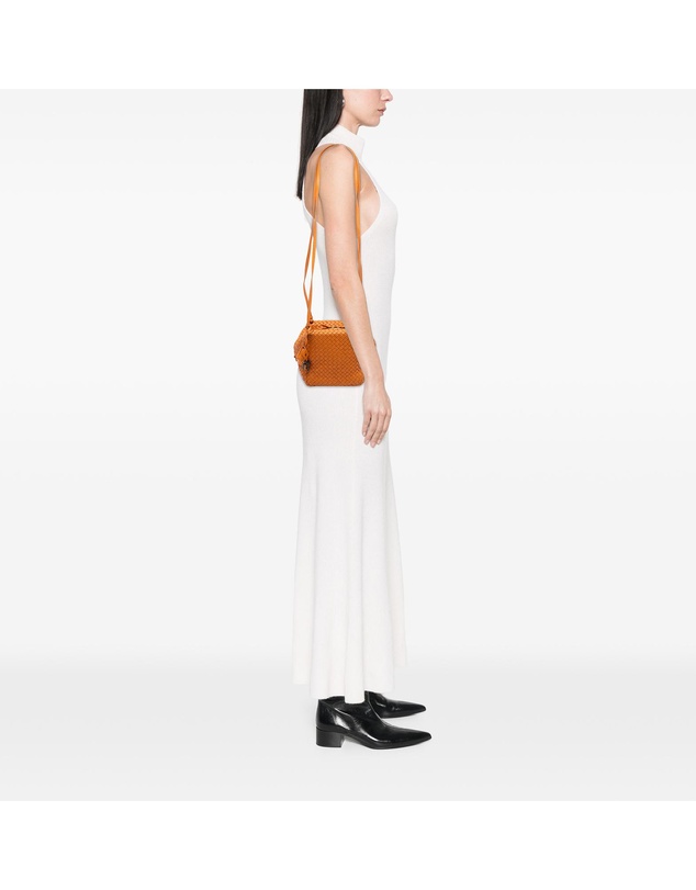 Pre-Loved by Azura Reborn - Pre-Loved Nappa Intrecciato Cube Crossbody