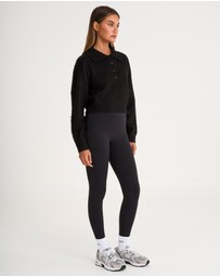 All Fenix - 1/2 Button Polo Knit