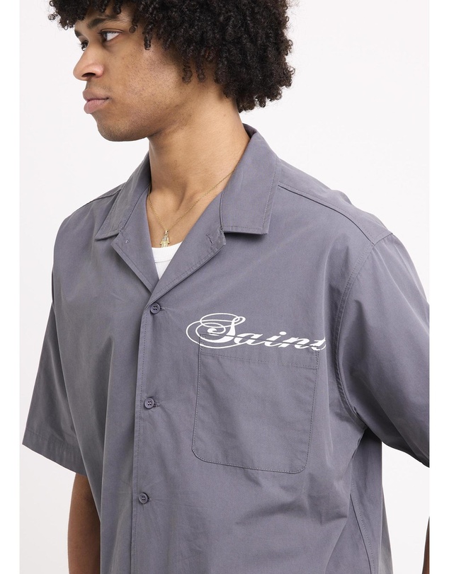 Black Noise White Rain - El Porter Short Sleeve Shirt