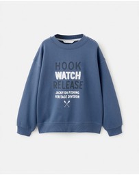 M.N.G - Fhook Sweatshirt - Kids-Teens