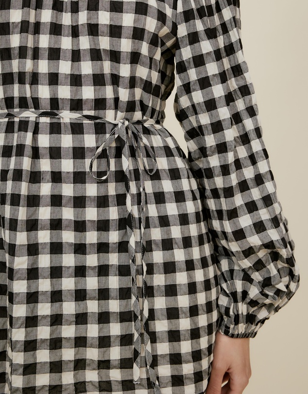 The Fated - Yvelines Check Mini Dress