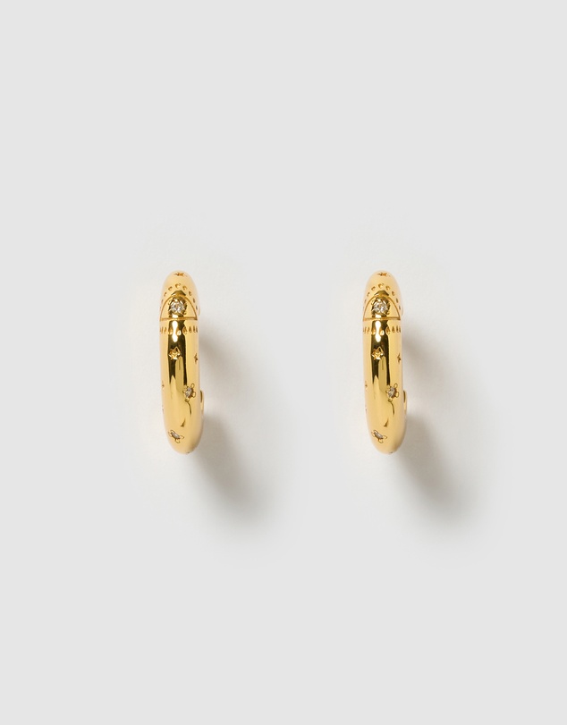 Izoa - Nevaeh Hoop Earrings