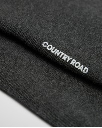 Country Road - Cotton Blend Boot Crew Sock