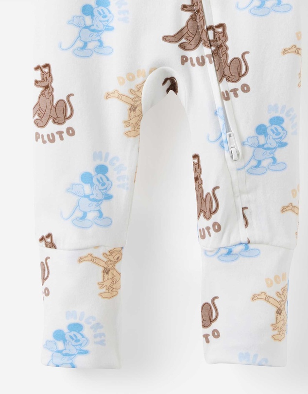 Cotton On Kids - Growie Long Sleeve Zip Romper - License