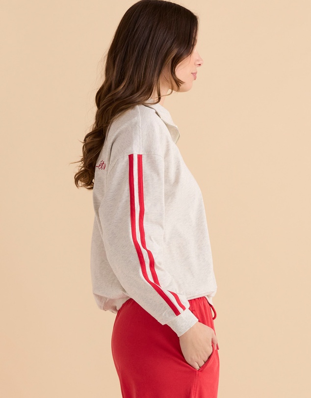 Betty Basics - Rocco Quarter Zip Sweatshirt
