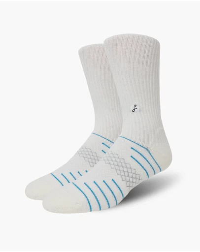 Swanky Socks - White Signature Sport