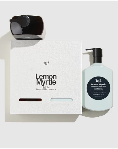 Leif Products - Lemon Myrtle Body Duo LGE