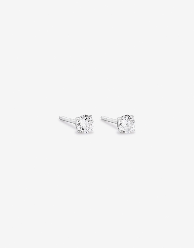 Michael Hill - Solitaire Stud & Pendant Box Set with 0.70 Carat TW of Laboratory-Grown Diamonds in Sterling Silver