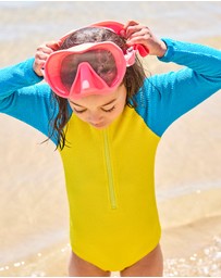 Kip&Co - Splash Crinkle LS Bathers - Kids