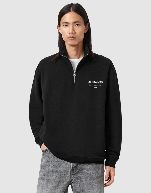 AllSaints - Underground Half Zip