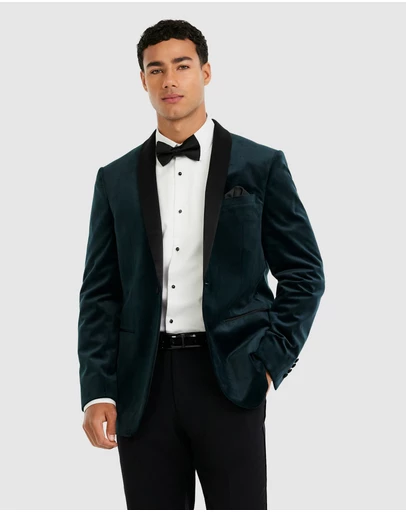 Tarocash - Maxiano Velvet Tuxedo Jacket