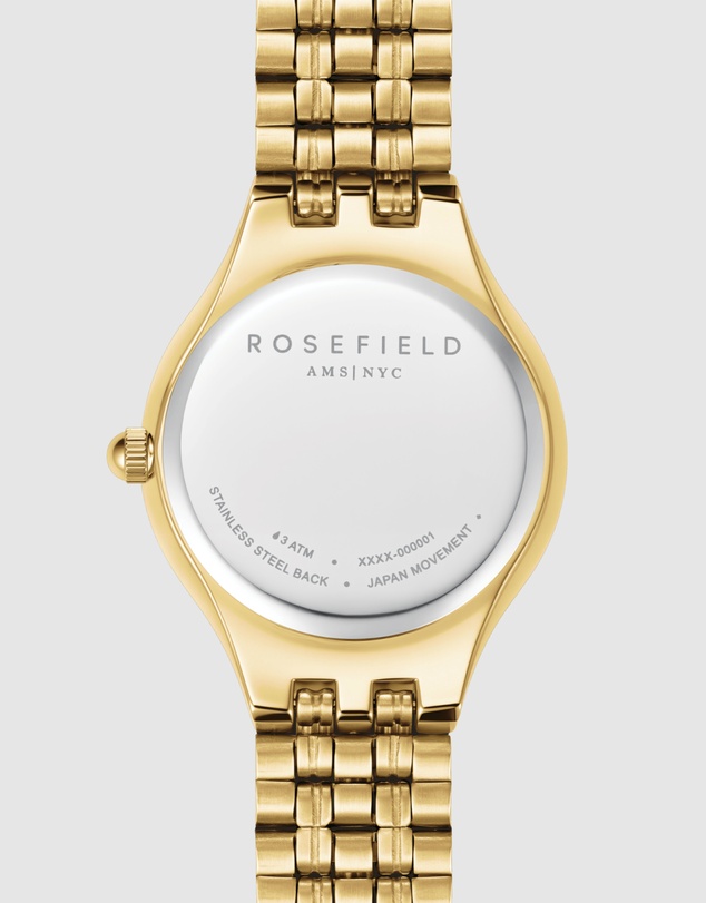 Rosefield - Muse Gold-Tone Stainless Steel Bracelet Watch