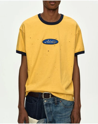 Andersson Bell - Essential ADSB Logo Patch Ringer T-Shirt