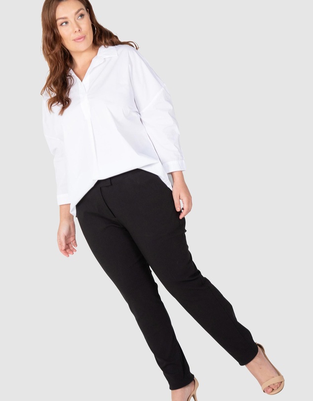 Love Your Wardrobe - Stretch Bengaline Tummy Tuck Pants