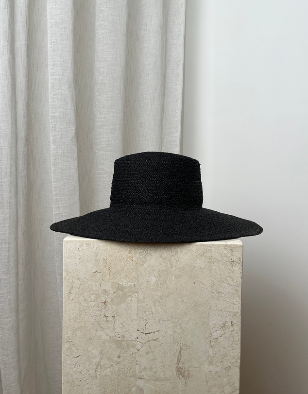 UNE PIECE - Wide Brim Madagascan Raffia Sun Hat