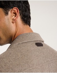 Calibre - Double Faced Wool Shirt Jacket Sepia