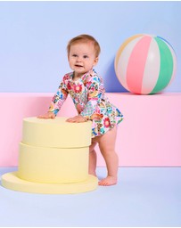 Seafolly - Beach Boheme Frill Sunsuit - Babies