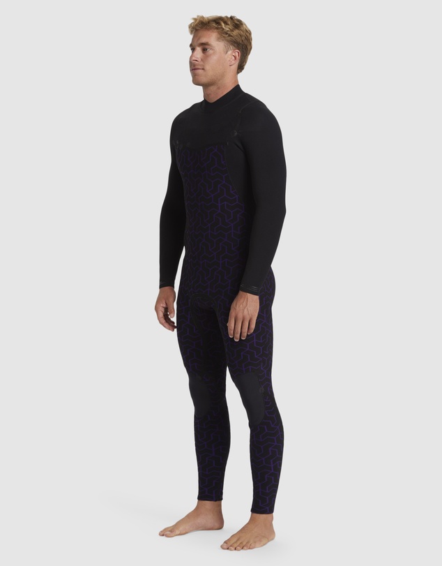 Billabong - Mens 3/2mm Furnace Natural Chest Zip Steamer Wetsuit