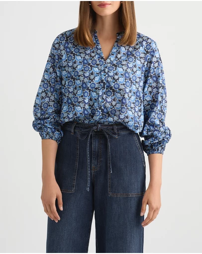 David Lawrence - Annabelle Cotton Blouse