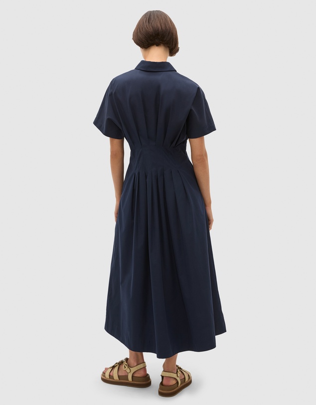 Seed Heritage - Poplin Waisted Shirt Dress