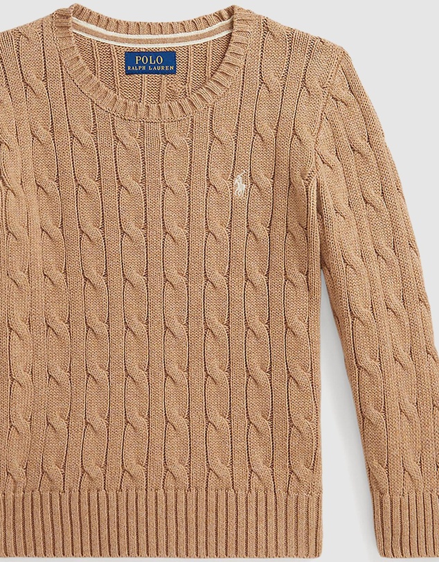 Polo Ralph Lauren - Cable-Knit Cotton Sweater - Kids