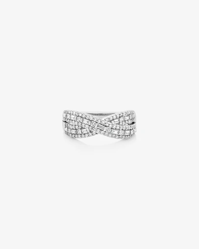 Michael Hill - Ring with 0.50 Carat TW Of Diamonds in 10kt White Gold
