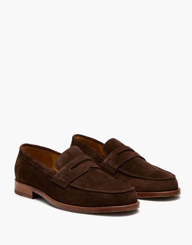 Aquila - Dartmouth Suede Penny Loafers