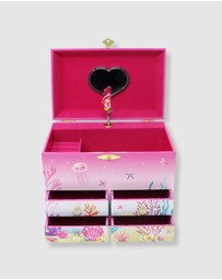 Pink Poppy - Mermazing Mermaid Medium Musical Jewellery Box