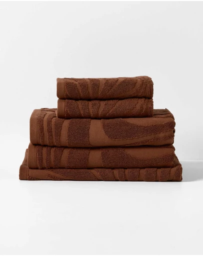 Aura Home - Wave Bath Towel Set