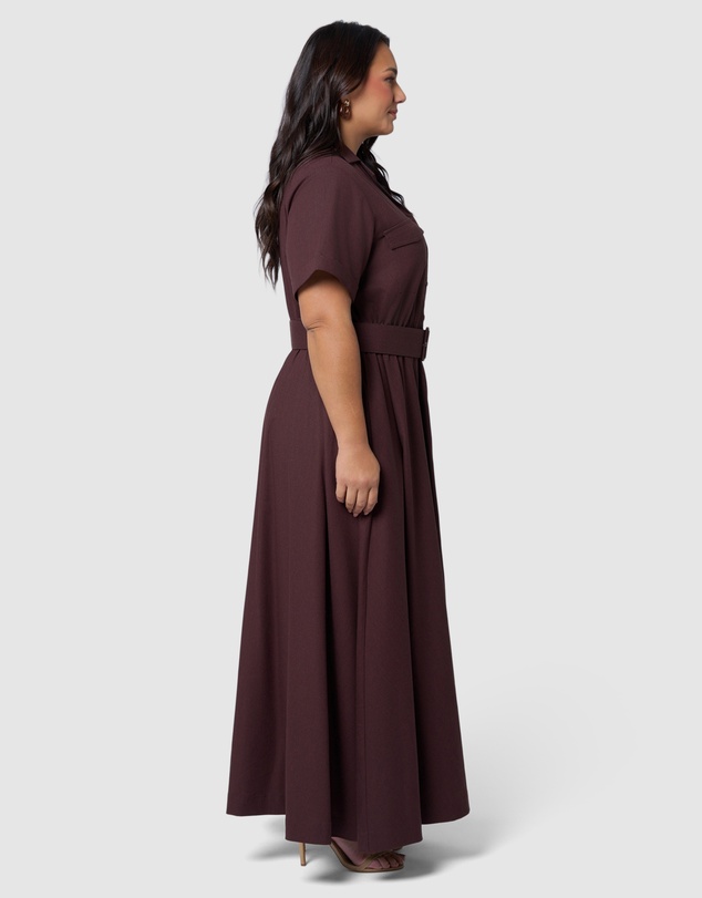 Something 4 Olivia - Gabrielle Linen Maxi Dress
