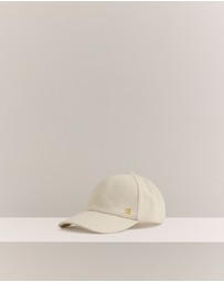 Trenery - Tarlia Wool Blend Cap in Stone Marle