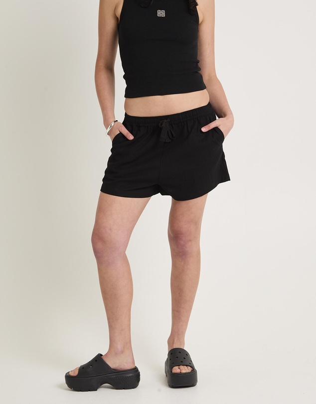 Subtitled - Mila Linen Blend Shorts