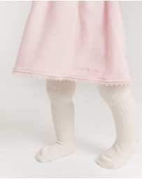 Country Road - Organically Grown Cotton Blend Rib Tights