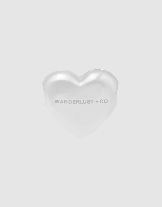 Wanderlust + Co - Bubble Heart Locket Pendant