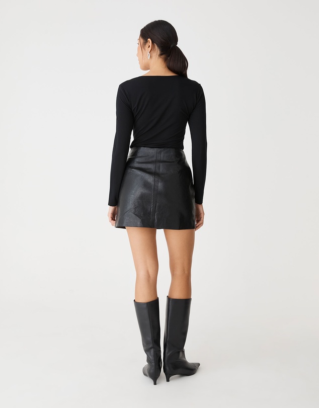 Forcast - Isla V-Neck Bamboo Top