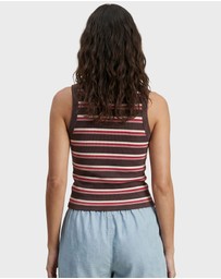 Academy Brand - Essential Stripe Rib Tank