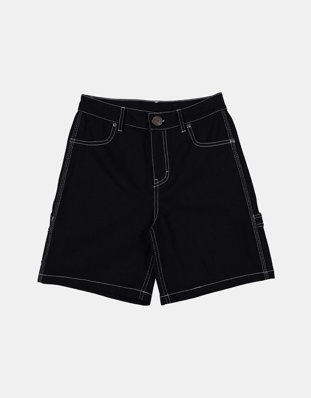 Santa Cruz - Groovy Stack Carpenter Jean Shorts - Teens