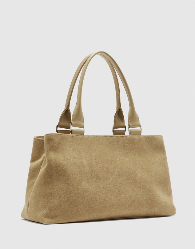 Nakedvice - The Huddy Blonde Suede Bag
