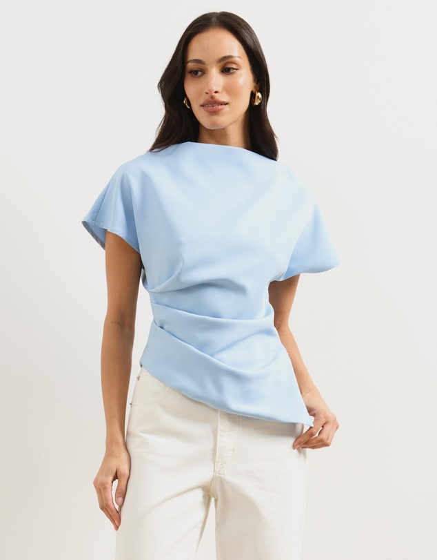 Atmos&Here - Poppy Ruched Waist Top