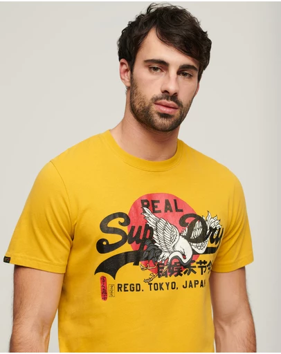 Superdry - Tokyo Vintage Logo Graphic Tee