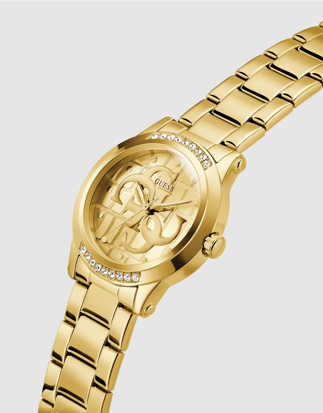 GUESS - Guess Ladies Gold Tone 36mm Analogue Watch