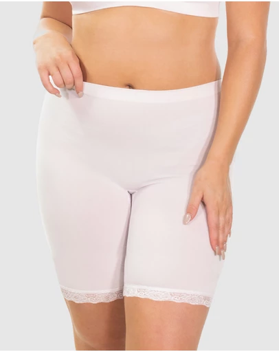B Free Intimate Apparel - Mid Rise Anti-Chafing Cotton Shorts