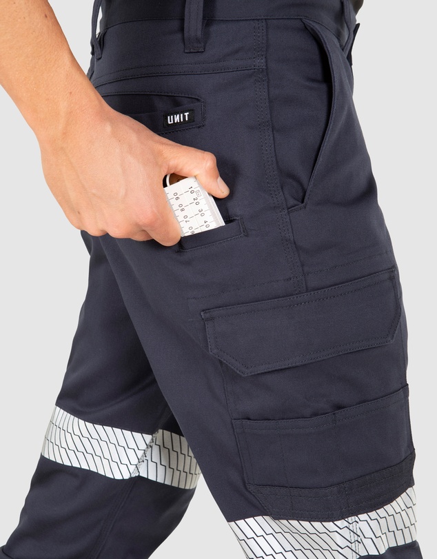 UNIT Workwear - UNIT Men's Work Pants Strike Reflective