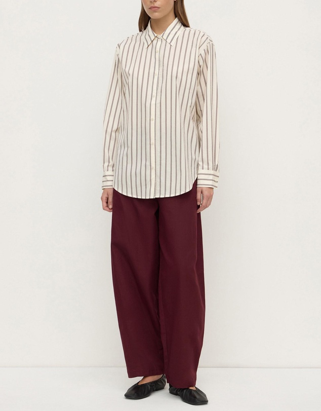 Assembly Label - Amaro Italian Stripe Long Sleeve Shirt